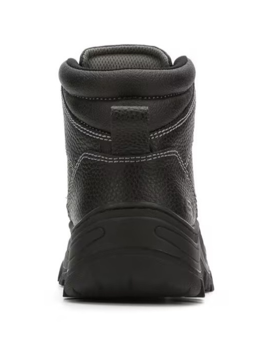 NEW Skechers Workshire Black Steel Toe Work Boots Men\'s 12 Safety W/ Box main image 4